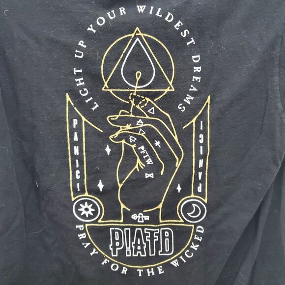 Tultex Panic! At the Disco Pray For the Wicked Double Sided Band Tee Unisex S - Picture 5 of 6